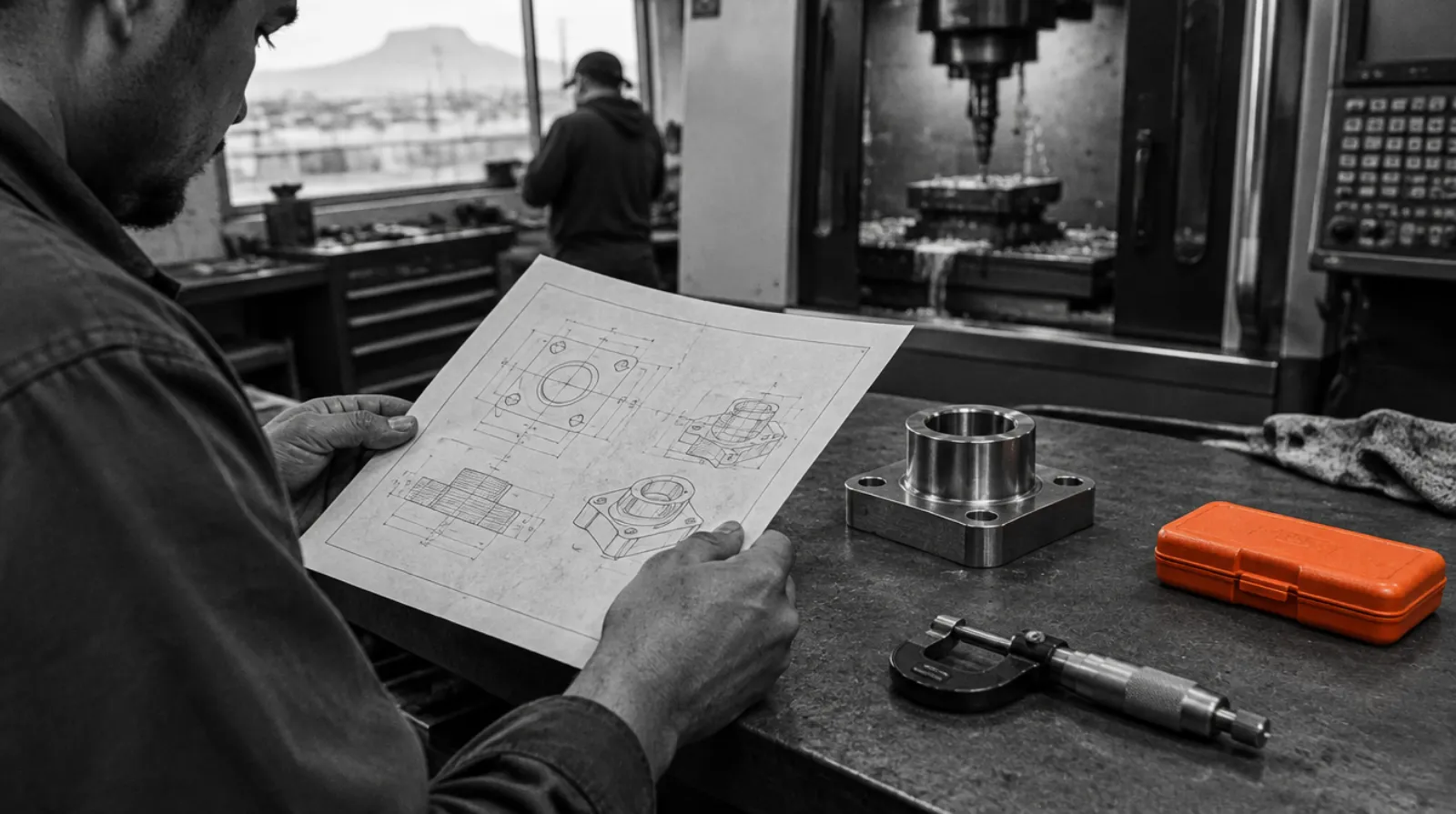 Trabajo real en componentes desde plano